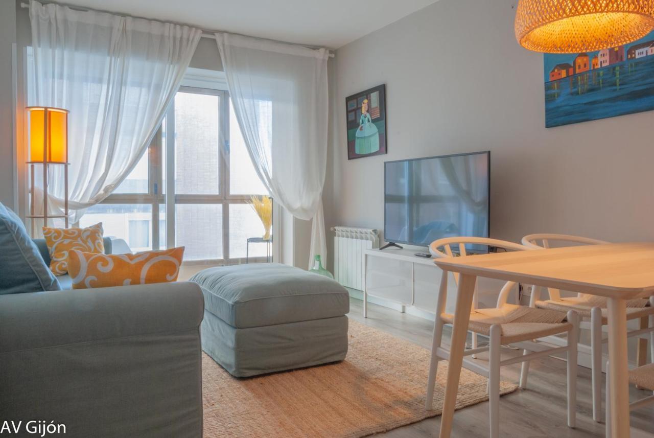 Av Aguado 44 Apartment Gijon Bagian luar foto